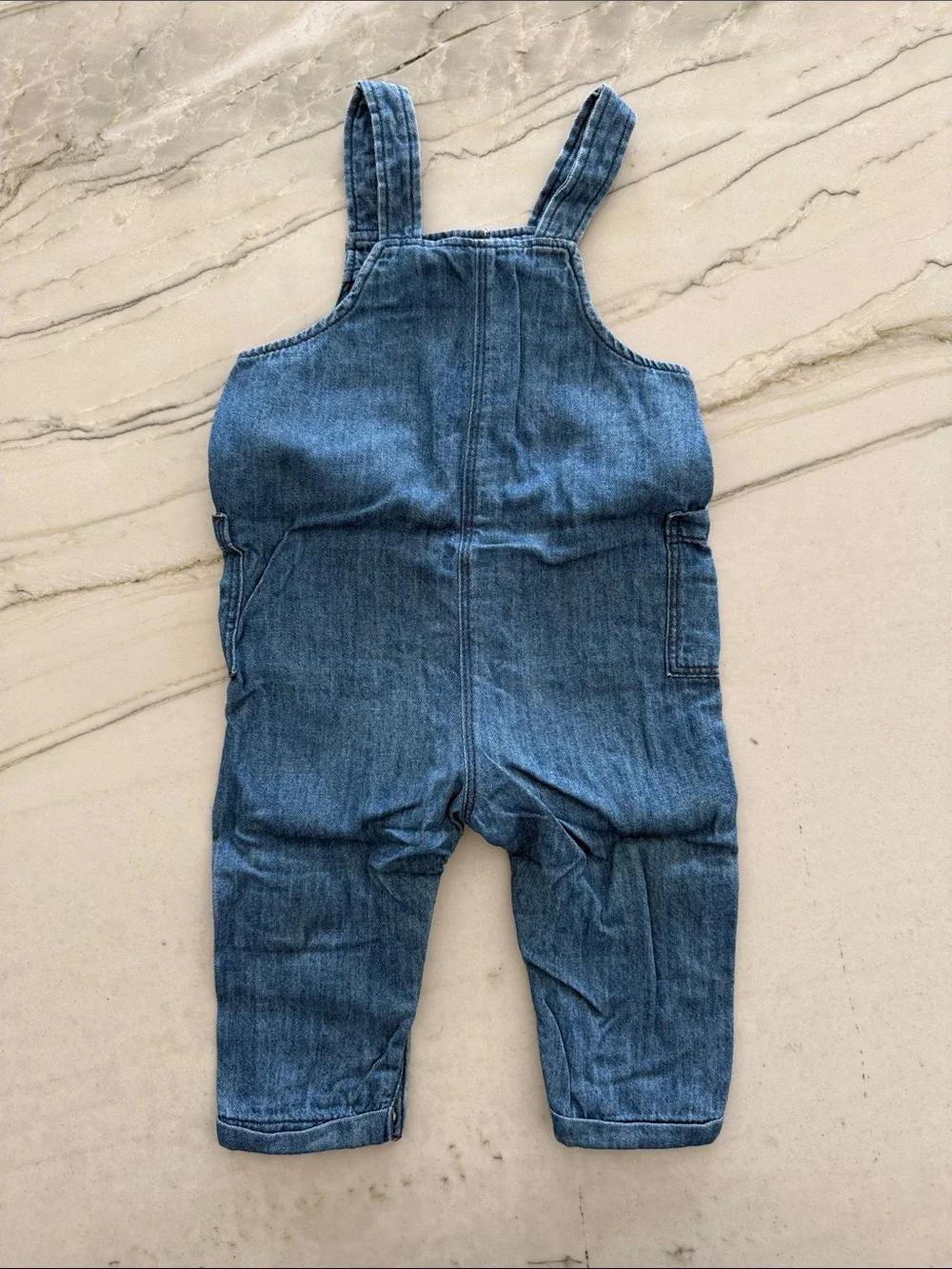 Old Navy Chambray Blue Overalls
